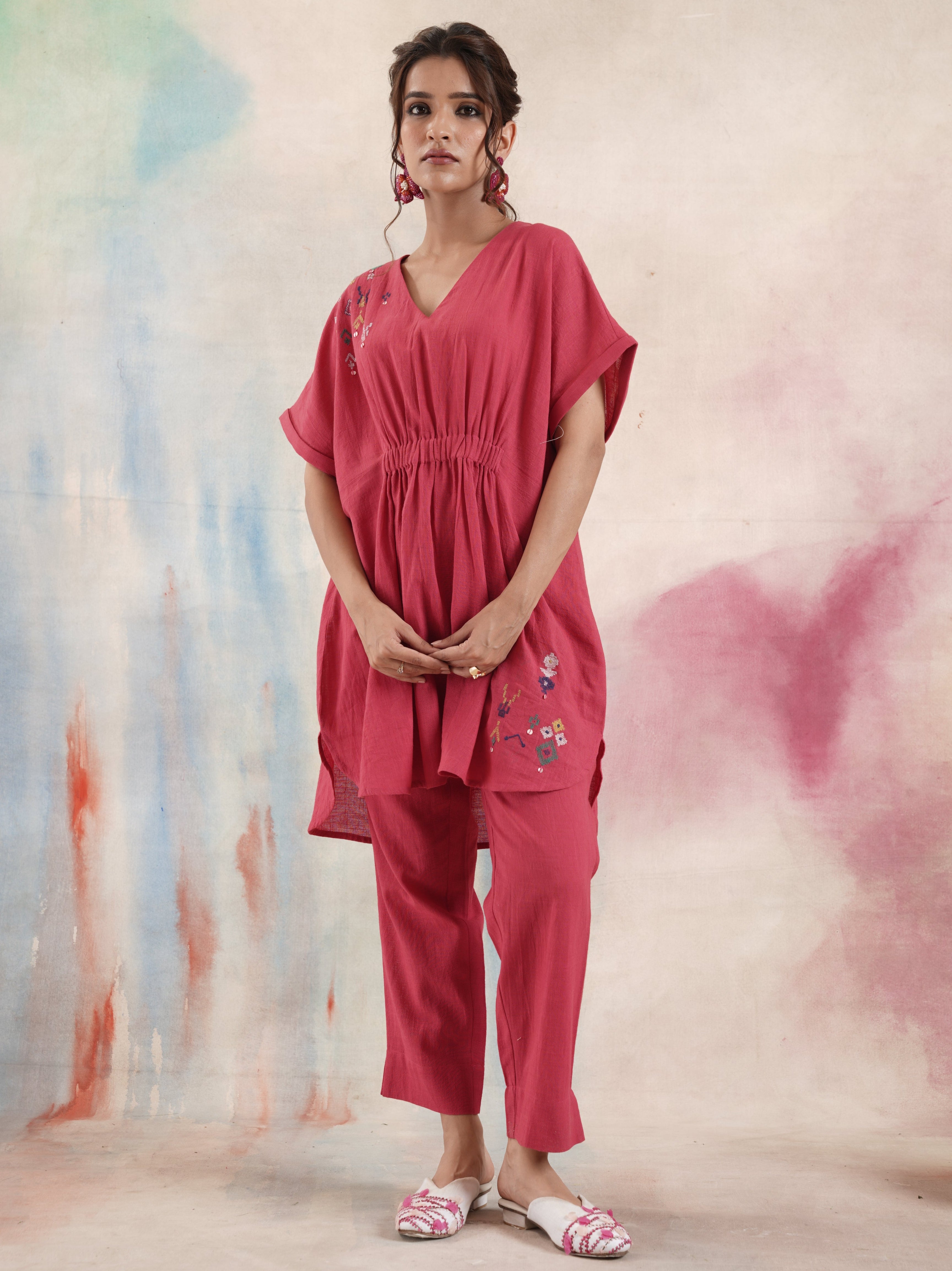 Women's Fuchsia Anti-Fit Coord Set