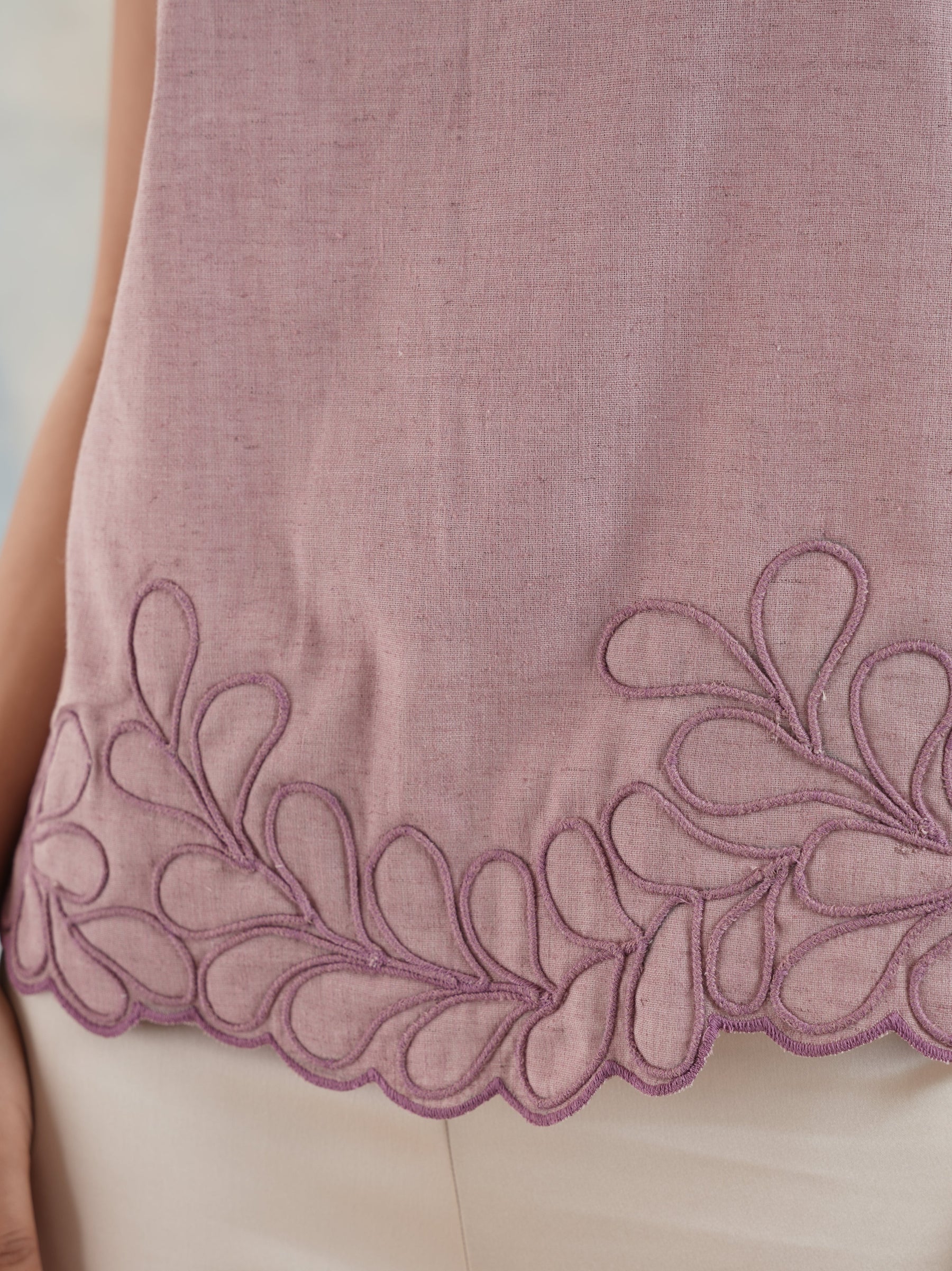 Women Top with Slit - SW2512207